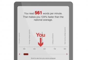speed reading test